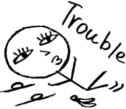Trouble Stick sticker #5634443