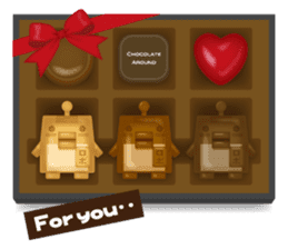 Chocolate Around.+e sticker #5634527