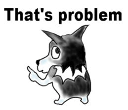 Mr.Very! Part 2 border collie sticker #5634783