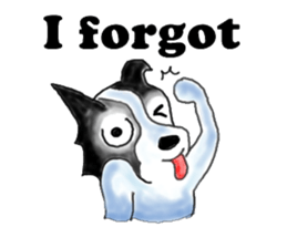 Mr.Very! Part 2 border collie sticker #5634784