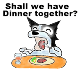 Mr.Very! Part 2 border collie sticker #5634788