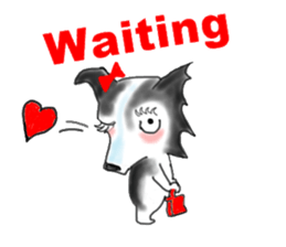 Mr.Very! Part 2 border collie sticker #5634789