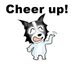 Mr.Very! Part 2 border collie sticker #5634790