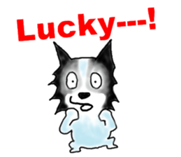 Mr.Very! Part 2 border collie sticker #5634792