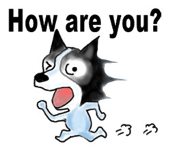 Mr.Very! Part 2 border collie sticker #5634793