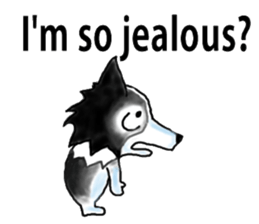 Mr.Very! Part 2 border collie sticker #5634795