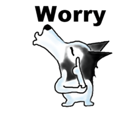 Mr.Very! Part 2 border collie sticker #5634796