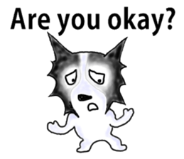 Mr.Very! Part 2 border collie sticker #5634797