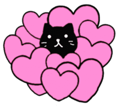 Daily lives of black cat vol.2 sticker #5635151
