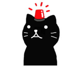 Daily lives of black cat vol.2 sticker #5635155