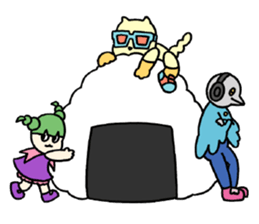 Debandesuyo! Onigiris sticker #5635203
