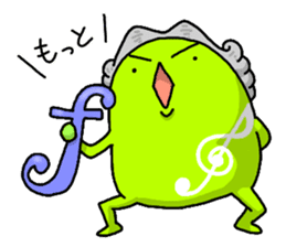 Let's talk with the music symbol sticker #5635204