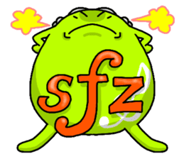 Let's talk with the music symbol sticker #5635209