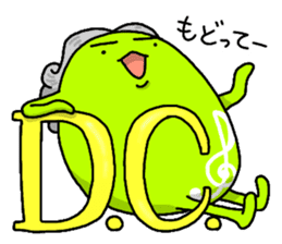 Let's talk with the music symbol sticker #5635221