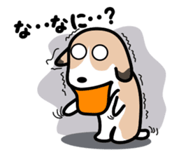 The cute dog CLEA ver2 sticker #5635291
