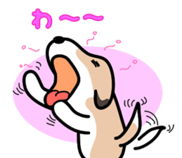 The cute dog CLEA ver2 sticker #5635302