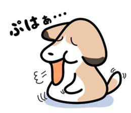 The cute dog CLEA ver2 sticker #5635309