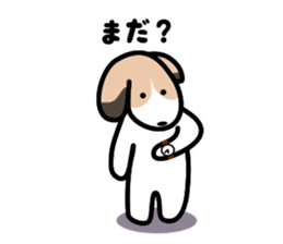 The cute dog CLEA ver2 sticker #5635321