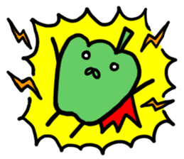 Vegetable Hero sticker #5635863