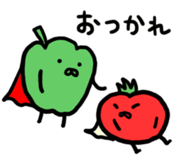 Vegetable Hero sticker #5635874