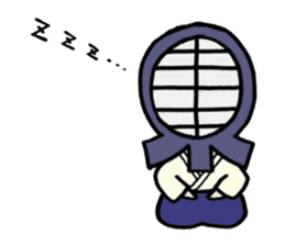 Kendo girl "YURUMI" sticker #5636101