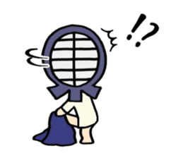 Kendo girl "YURUMI" sticker #5636108