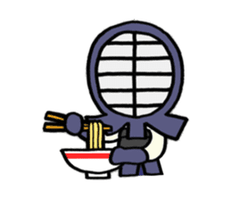 Kendo girl "YURUMI" sticker #5636118