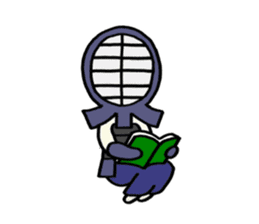 Kendo girl "YURUMI" sticker #5636119