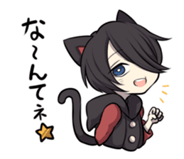 BLACK KITTEN 2 sticker #5636131