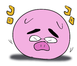 PIG MAN!! sticker #5637422