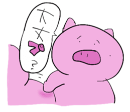 PIG MAN!! sticker #5637429