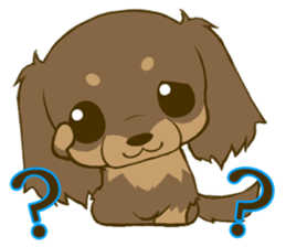 Dachshund tan 2 sticker #5637567