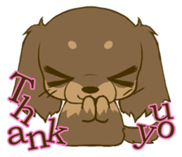 Dachshund tan 2 sticker #5637571
