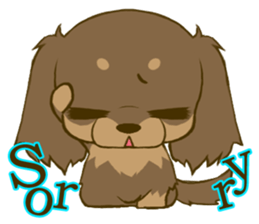Dachshund tan 2 sticker #5637572