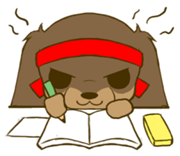 Dachshund tan 2 sticker #5637579