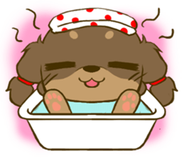 Dachshund tan 2 sticker #5637581