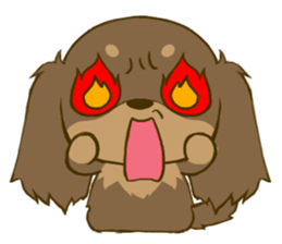 Dachshund tan 2 sticker #5637595