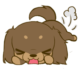 Dachshund tan 2 sticker #5637600