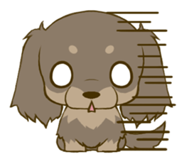 Dachshund tan 2 sticker #5637601