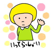 little bob girl 2 sticker #5637686