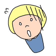 little bob girl 2 sticker #5637694