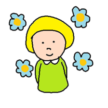 little bob girl 2 sticker #5637697