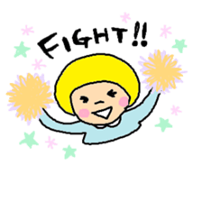 little bob girl 2 sticker #5637715