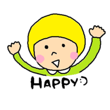 little bob girl 2 sticker #5637720