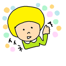 little bob girl 2 sticker #5637721