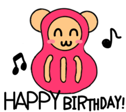 Bear dharma doll sticker #5639006