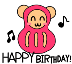 Bear dharma doll sticker #5639006