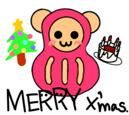 Bear dharma doll sticker #5639008