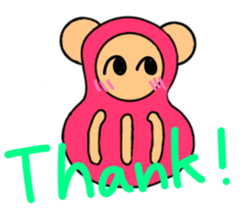 Bear dharma doll sticker #5639012