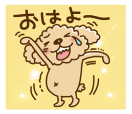 Putaro the Poodle basic version sticker #5640644